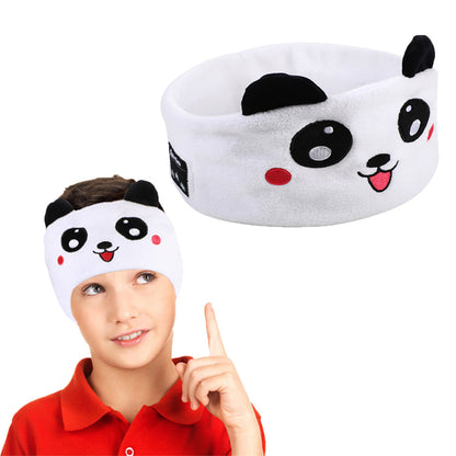 Kids Wireless 5.0 Bluetooth Sleep Headphone Cute Animal Eye Mask Headband