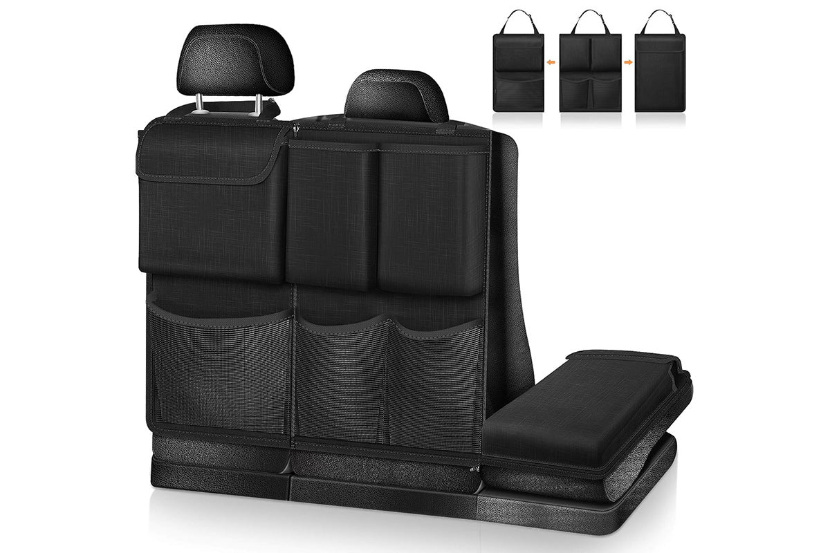 Car Trunk Organizer Large Capacity Backseat Trunk Organizer With Zippers Car Accessories