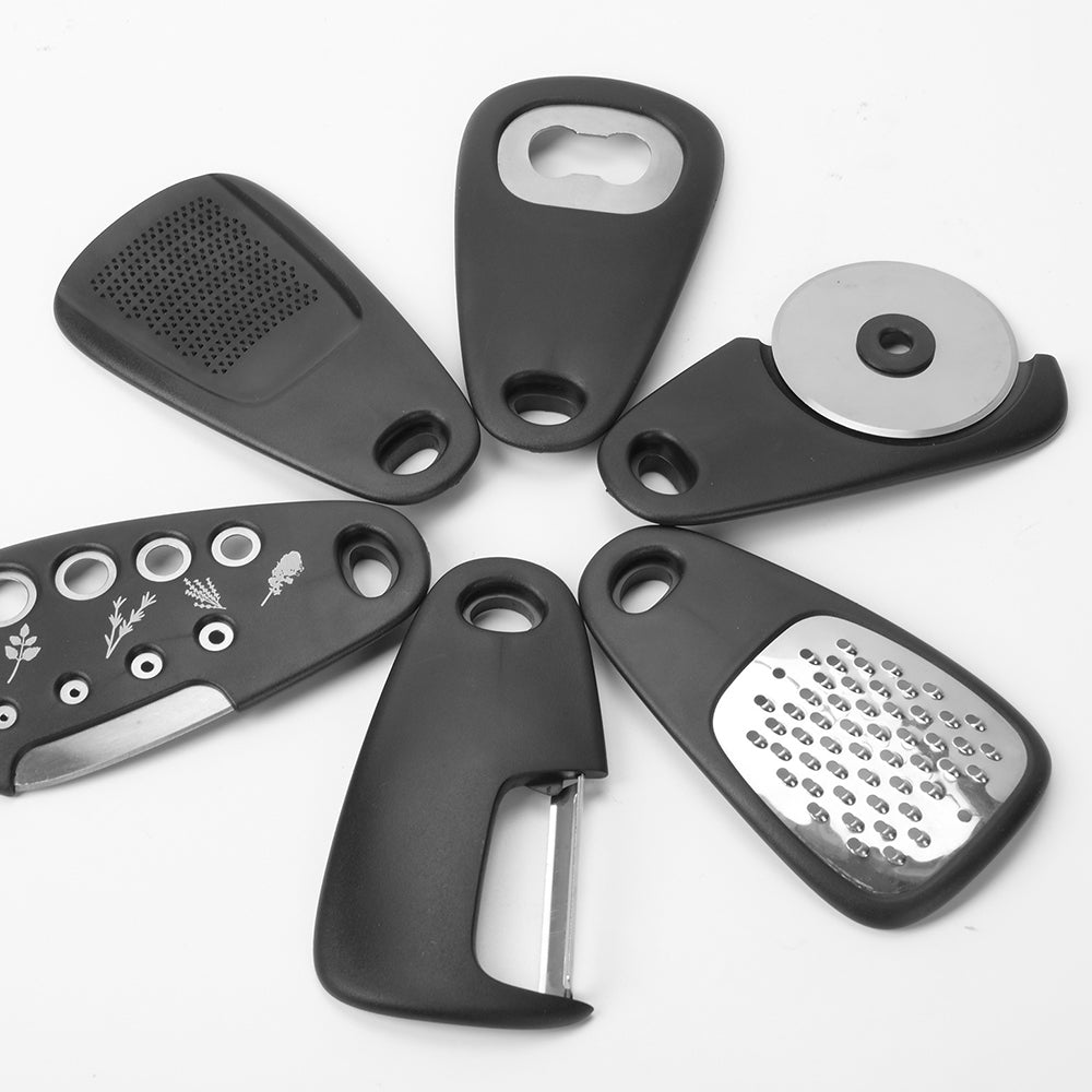 2Pcs Mini Portable 6Pcs Kitchen Tool Set for Unique Cooking