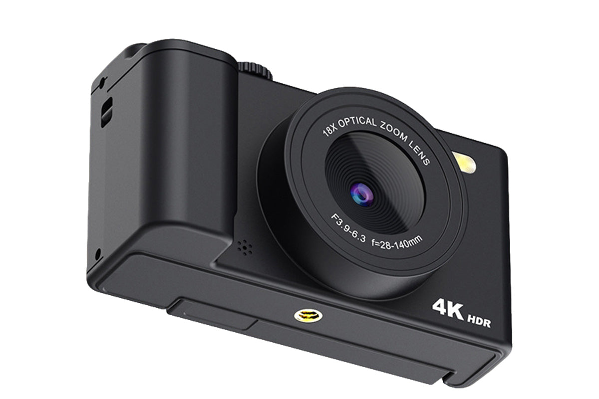 4K Digital Camera Flip Screen Autofocus for Vlogging and Photography Beginners