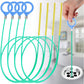 90cm Or 130cm Drain Hair Clog Remover Sink Snake Drain Cleaner Tool