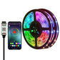 5m Bluetooth RGB 5050 Waterproof LED Strip Light with APP Control