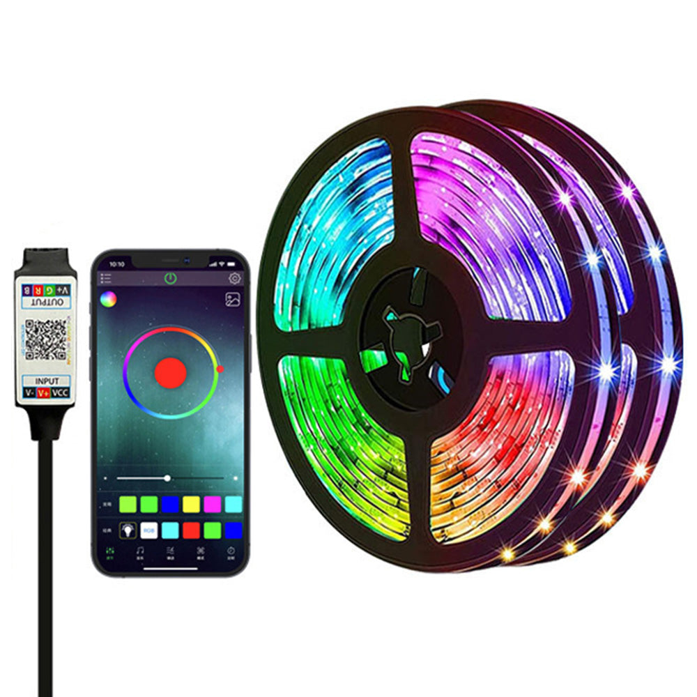 5m Bluetooth RGB 5050 Waterproof LED Strip Light with APP Control