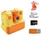 1080P Instant Print Camera Toy HD Selfie Digital Video Cameras with Print Papers and 32GB SD Card