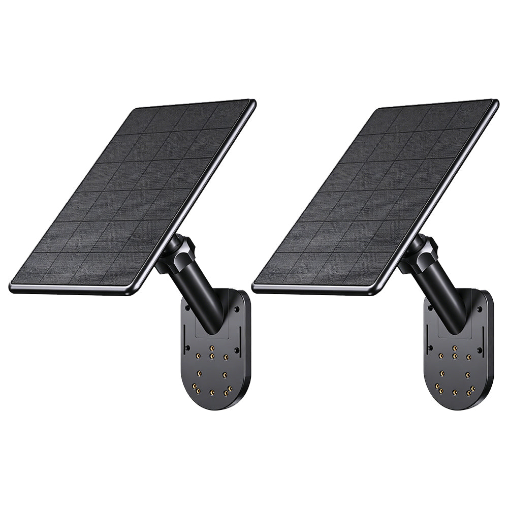 2Pcs Solar Panel and Wall Mount for Blink Outdoor 4 3 XT XT2 Camera