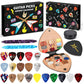 Guitar Picks Advent Calendar Christmas Gift for Guitar Bass Ukulele Players