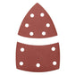 60Pcs Mouse Sanding Pads Detail Sander Sandpaper Sheets for Alloy Polishing