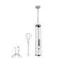 Handheld Electric Coffee Milk Frother Double Head Whisk Egg Beater with 3 Speeds