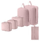 6-Piece Travel Luggage Packing Cubes Organizer Bags Set