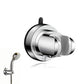 Adjustable Vacuum Suction Shower Head Holder with No Drill Mount