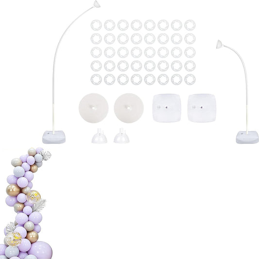 Half Balloon Arch Stand with Base for Birthday Wedding Graduation Party Decorations