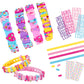 DIY Friendship Bracelet Kit Cool Maker Bracelet Maker with Charm and Stickers