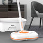 Cordless Electric Spin Mop with LED Light Water Sprayer and 750ML Large Water Tank