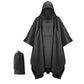 3 in 1 Portable Rain Poncho Waterproof Lightweight Emergency Raincoat with Pocket