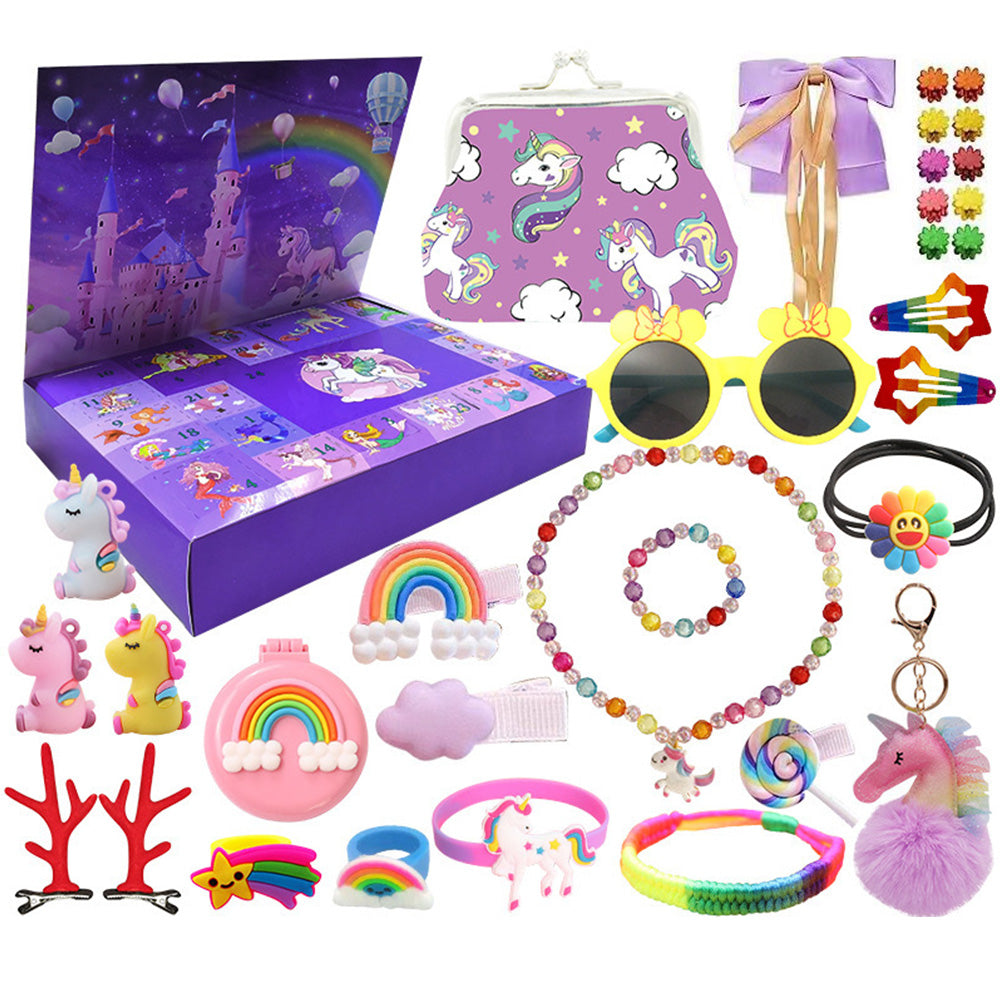 32Pcs Unique Advent Calendar For Girls Christmas Countdown Calendar Unique Jewellery Gifts