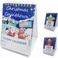 100 Day Christmas Countdown Calendar 2025 No Week Dates