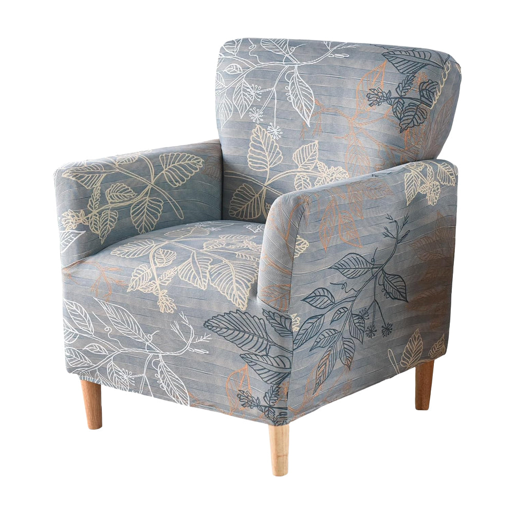 Stretch Printed Armchair Cover Single Sofa Protector Slipcover