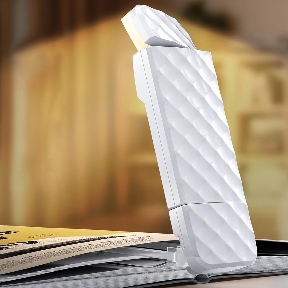 Rechargeable Clip-On Reading Light with Flexible Adjustable Arm
