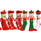 4-Pairs Funny Holding Hands Christmas Socks