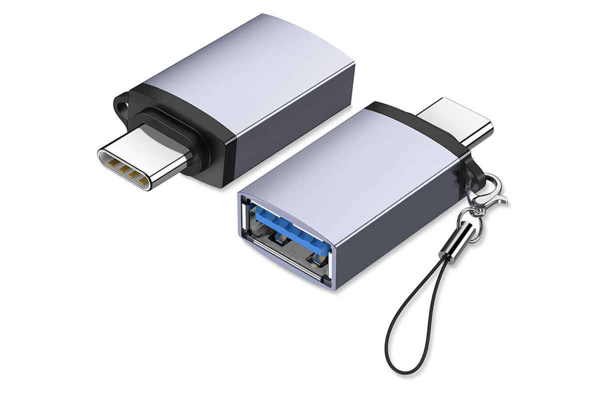 USB to Type C Adapter OTG Portable Converter Compatible with MacBook iPad Pro Samsung