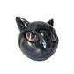 Luxury Black Cat Sculpture Elegant Home Decor Gift Ready Art Piece