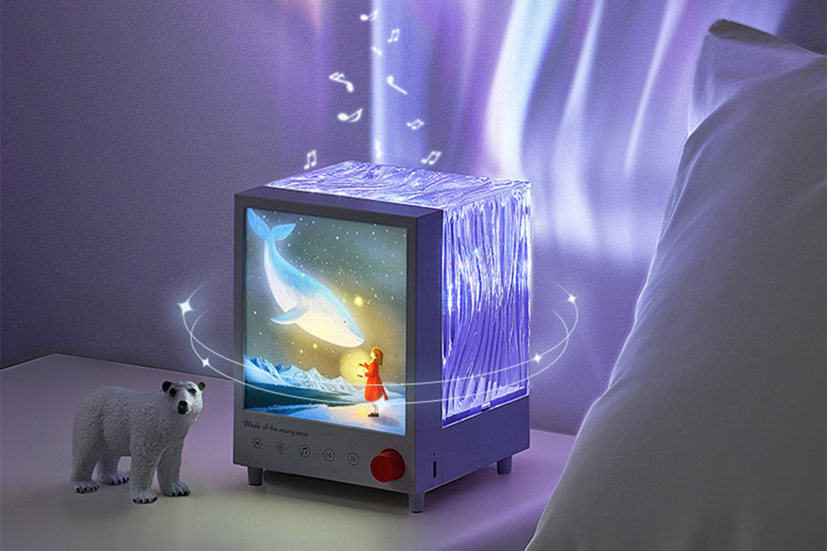 Aurora Projector Light Bluetooth Speaker White Noise Machine