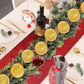Artificial Dried Orange Slices Garland Christmas Decorations Xmas Tree Decor