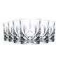 6 Piece 300ml Thick Clear Glass Whiskey Tumbler Set
