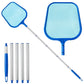Pool Skimmer Net Pool Net with 5 Pole Sections for Swimming Pools Spas Hot Tubs