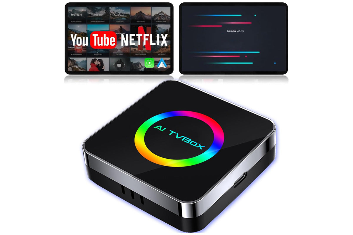 Android 13 Box Wireless CarPlay Android Auto Adapter for Factory Headunits