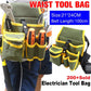 Electrician Maintenance Tool Canvas Waist Bag