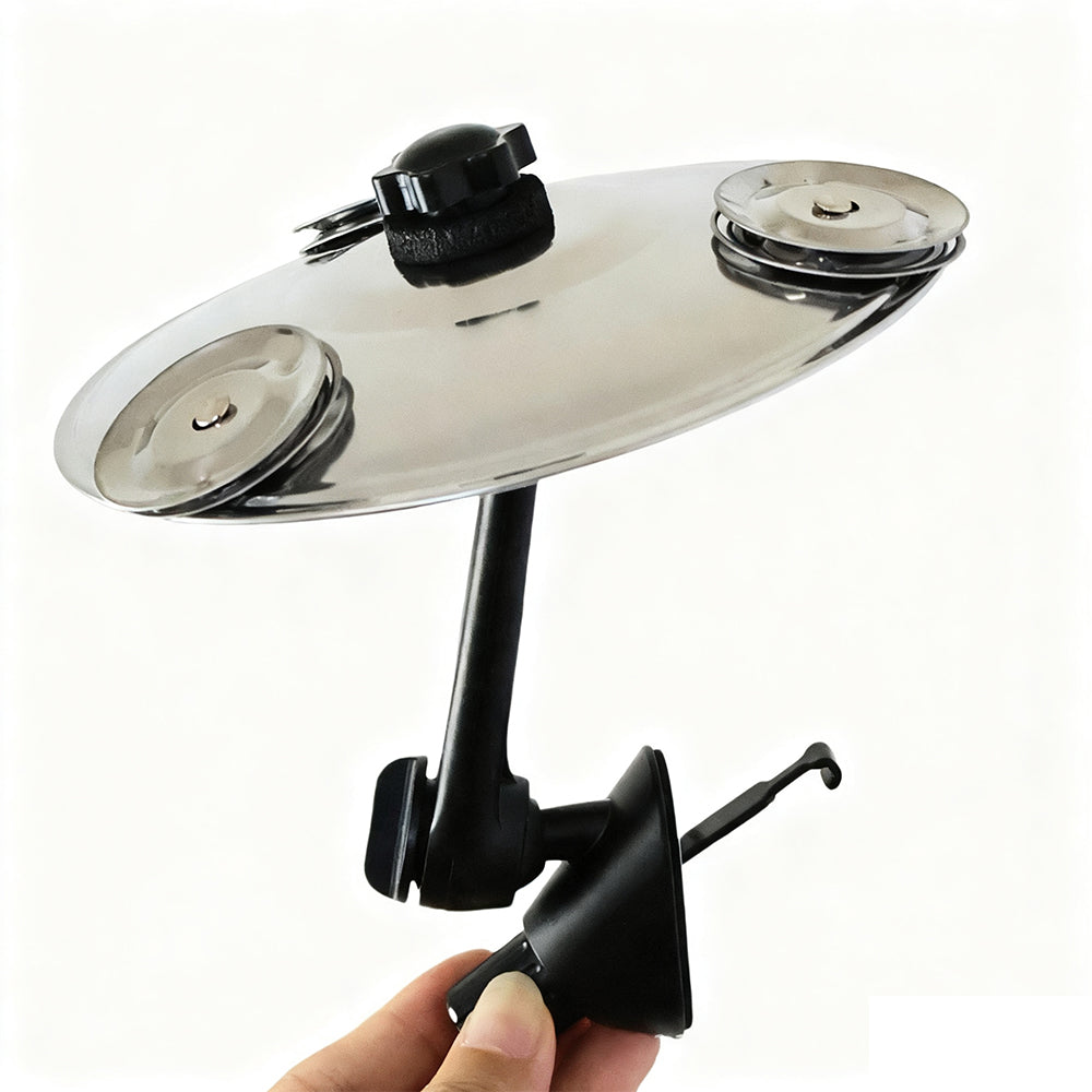 Mini Car Cymbal Air Vent Ornament Fun Drum Symbol for Dashboard Stress Relief Car Decor