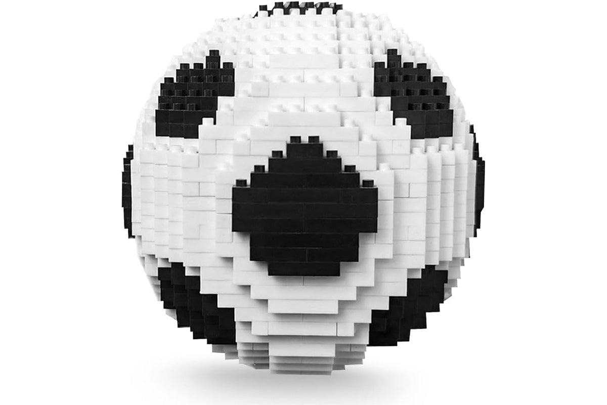 1000pcs Soccer Ball Building Blocks Football Building Blocks Toy Micro Mini Bricks Assembly Toy