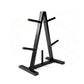 Weight Plate Rack for 1 Inch Plates Weight Tree for Home Gym