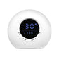 LED Colorful Wake Up Light Alarm Clock with Bluetooth Speaker