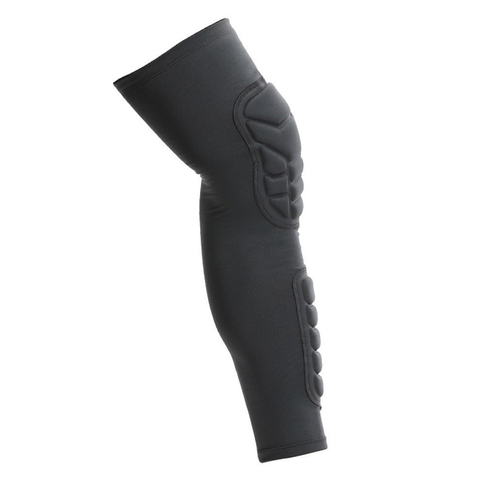 2Pcs Knee Calf Padded Knee Braces Knee Sleeve Calf Shin Guard-Grey
