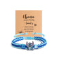 Lilo & Stitch Inspired Ohana Means Family Braided Bracelet