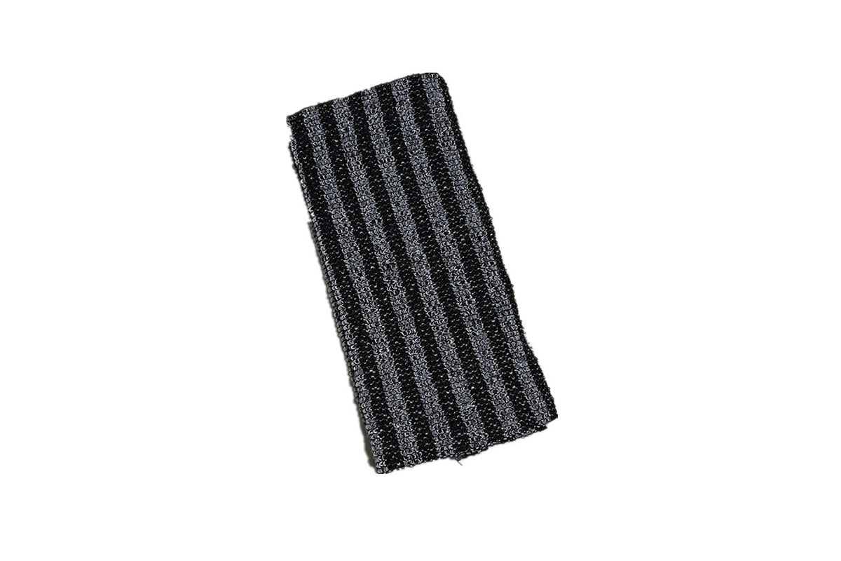 4Pcs Adult Exfoliating Washcloth Ultra-Long Back Scrubber for Shower Bath-Black