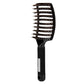 Detangle Nylon Boar Bristle Brush Head Scalp Massage Comb For Fine Hair