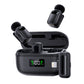 Mini Wireless Lavalier Microphone with Charging Case and AI Noise Reduction