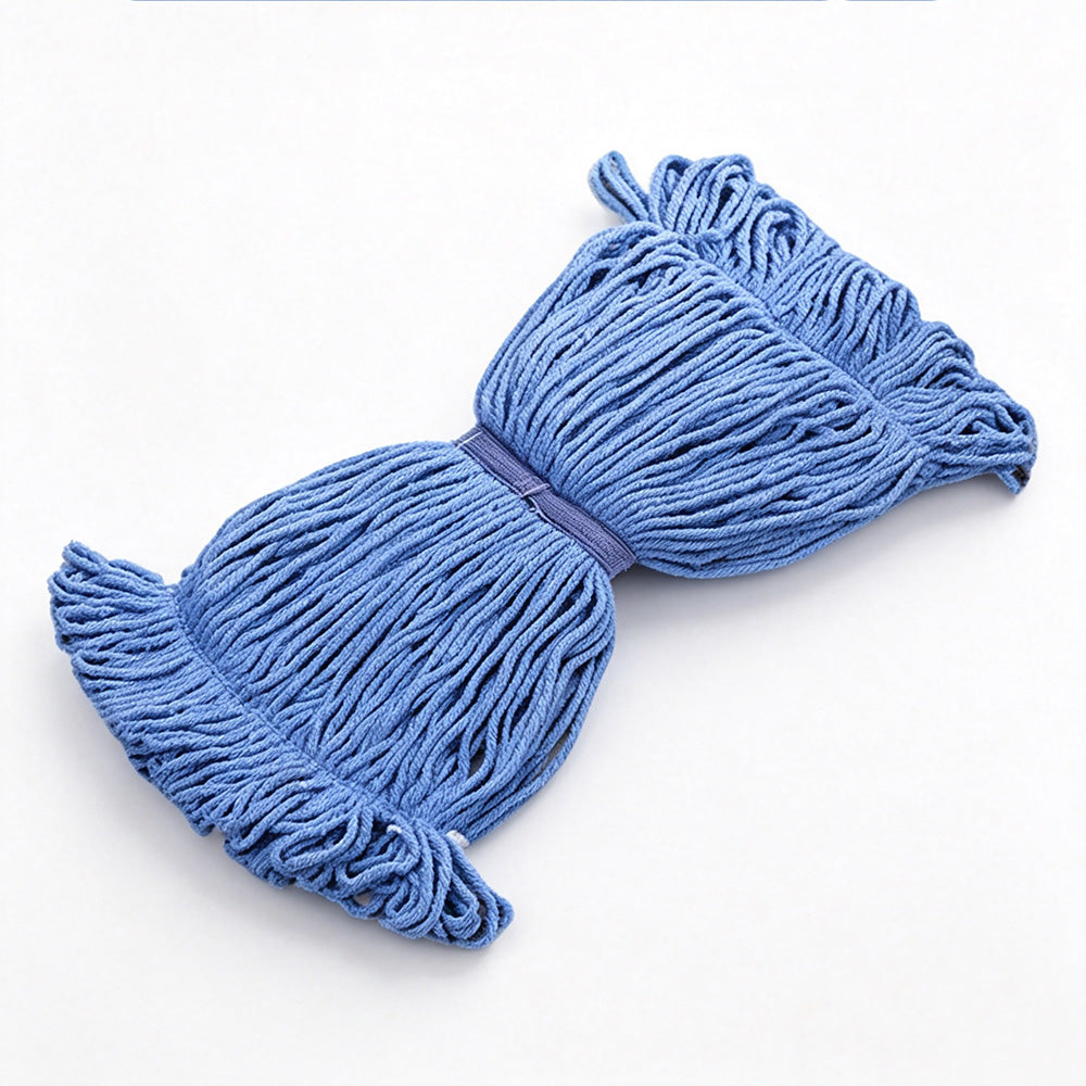 Cotton String Mop Head Detachable Loop-End Mop Replacement for Home Hotel Office