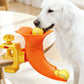 Interactive Dog Ball Launcher with Table Clamp Dog Training Toy for Indoor Fetch Games