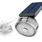 Motion Sensing Solar Wall Light with String Light