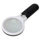 Double Lens Magnifying Glass with Light Handheld Loupe for Reading