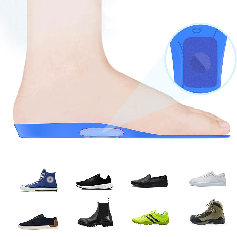 Pair of Insoles with Hidden AirTag Holder
