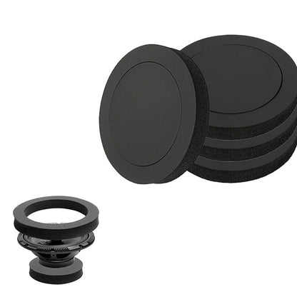 4 Pack Car Speaker Foam Rings and Pads for 6.5-inch Door Speakers