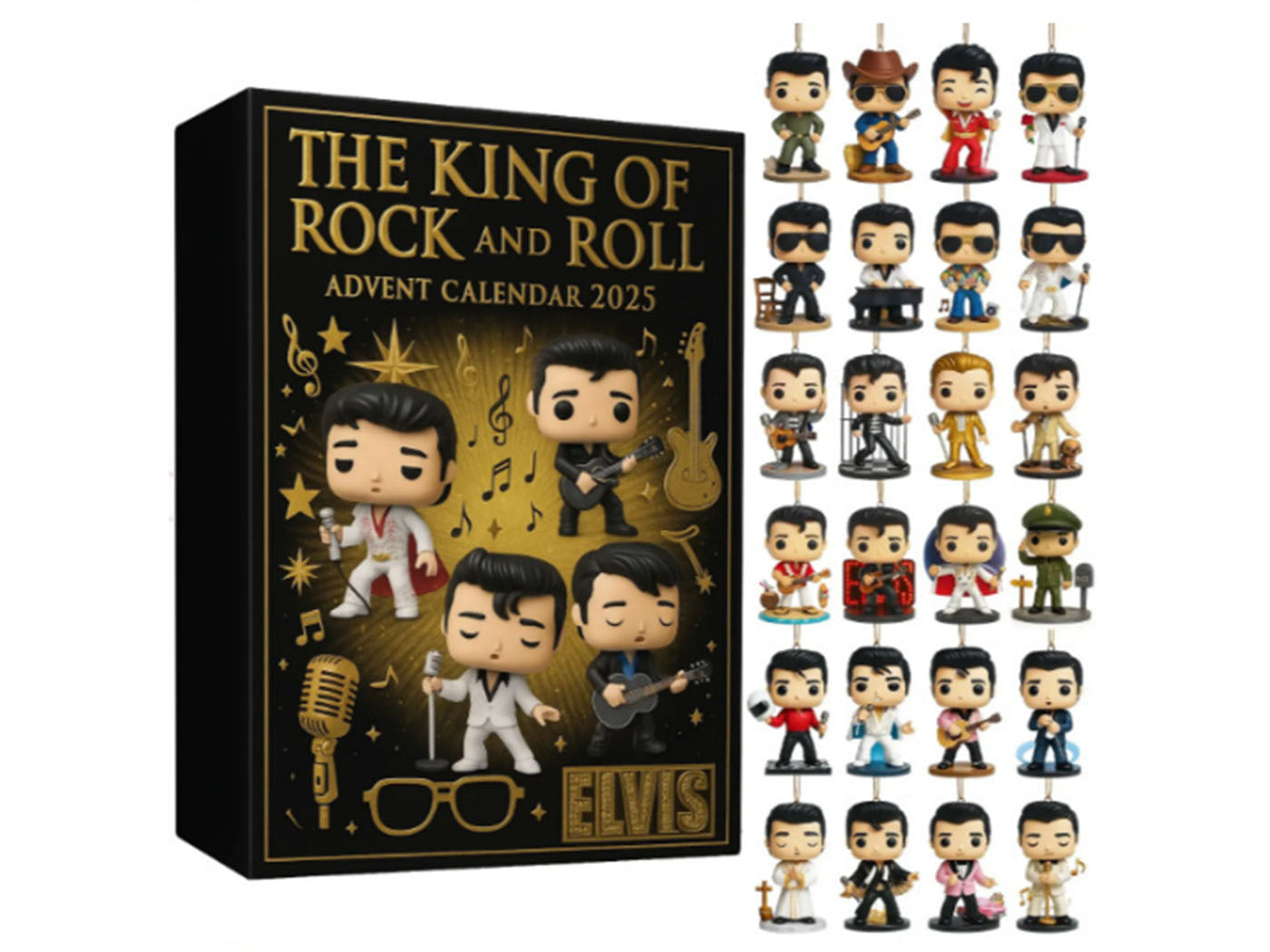 The King of Rock And Roll or Mayor of Margaritaville Inspired Advent Calendar