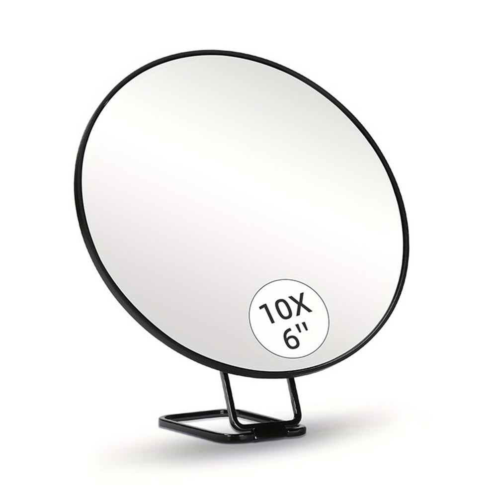10X/20X/30X Round Magnifying Mirror with 3 Suction Cups and 360 Degree Adjustable Stand