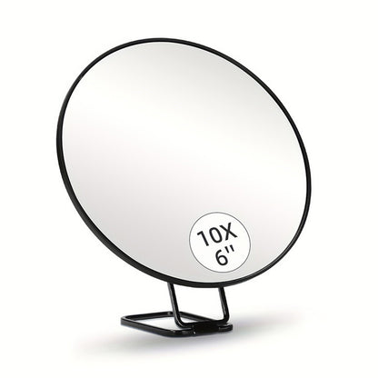 10X/20X/30X Round Magnifying Mirror with 3 Suction Cups and 360 Degree Adjustable Stand