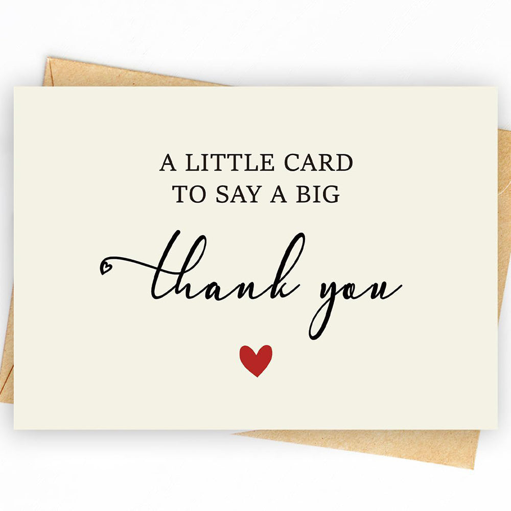 40 Pack Holiday Thank You Greeting Cards with Envelopes and Seal Stickers